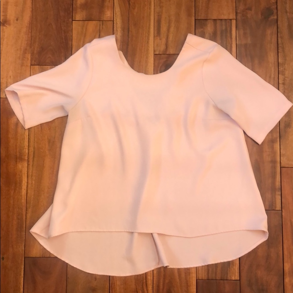 Topshop Light Pink Blouse